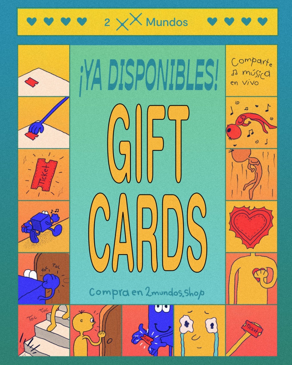 GIFT CARDS 2MUNDOS